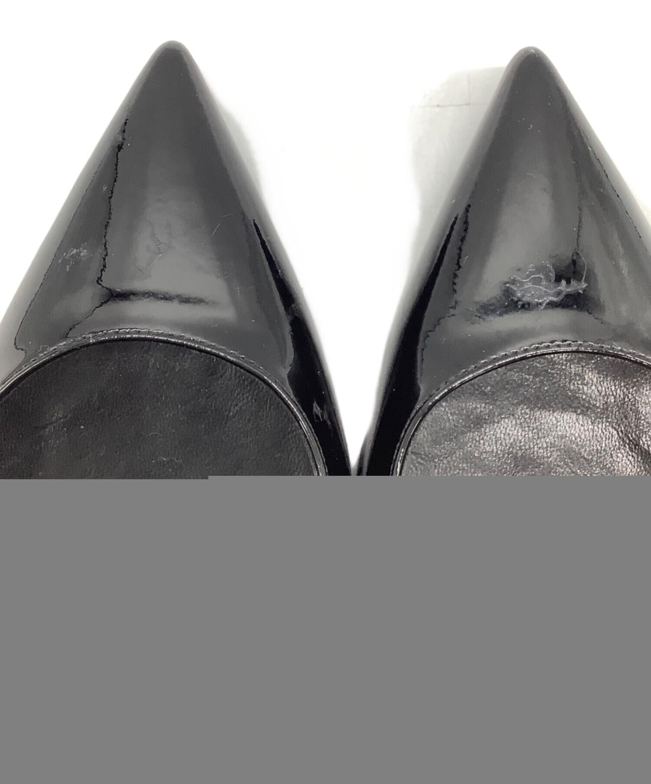 Saint Laurent Paris Shoes Pumps Heel EU 35.5 US 5.5 Black Authentic
