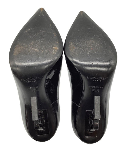 Saint Laurent Paris Shoes Pumps Heel EU 35.5 US 5.5 Black Authentic