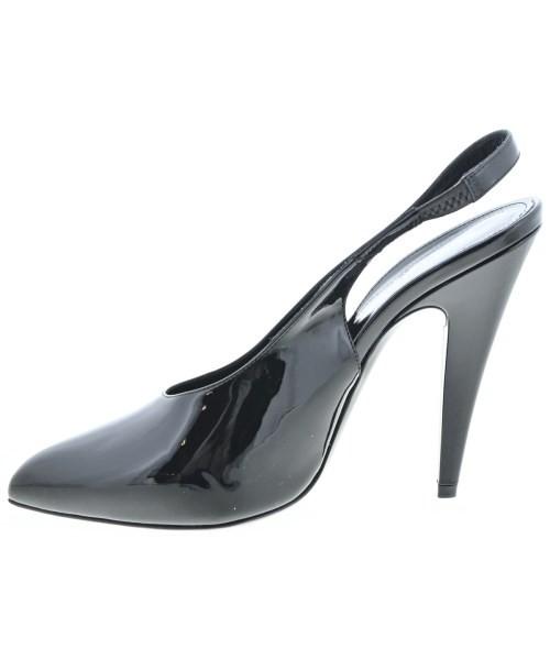 Saint Laurent Paris Shoes Pumps Heel EU 39 US 9 Black Authentic