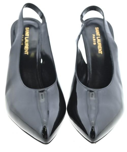 Saint Laurent Paris Shoes Pumps Heel EU 39 US 9 Black Authentic