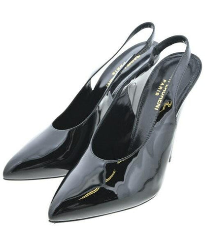 Saint Laurent Paris Shoes Pumps Heel EU 39 US 9 Black Authentic