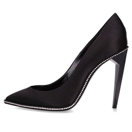 Saint Laurent Paris Shoes Pumps Heel EU 37 US 7 Black Authentic