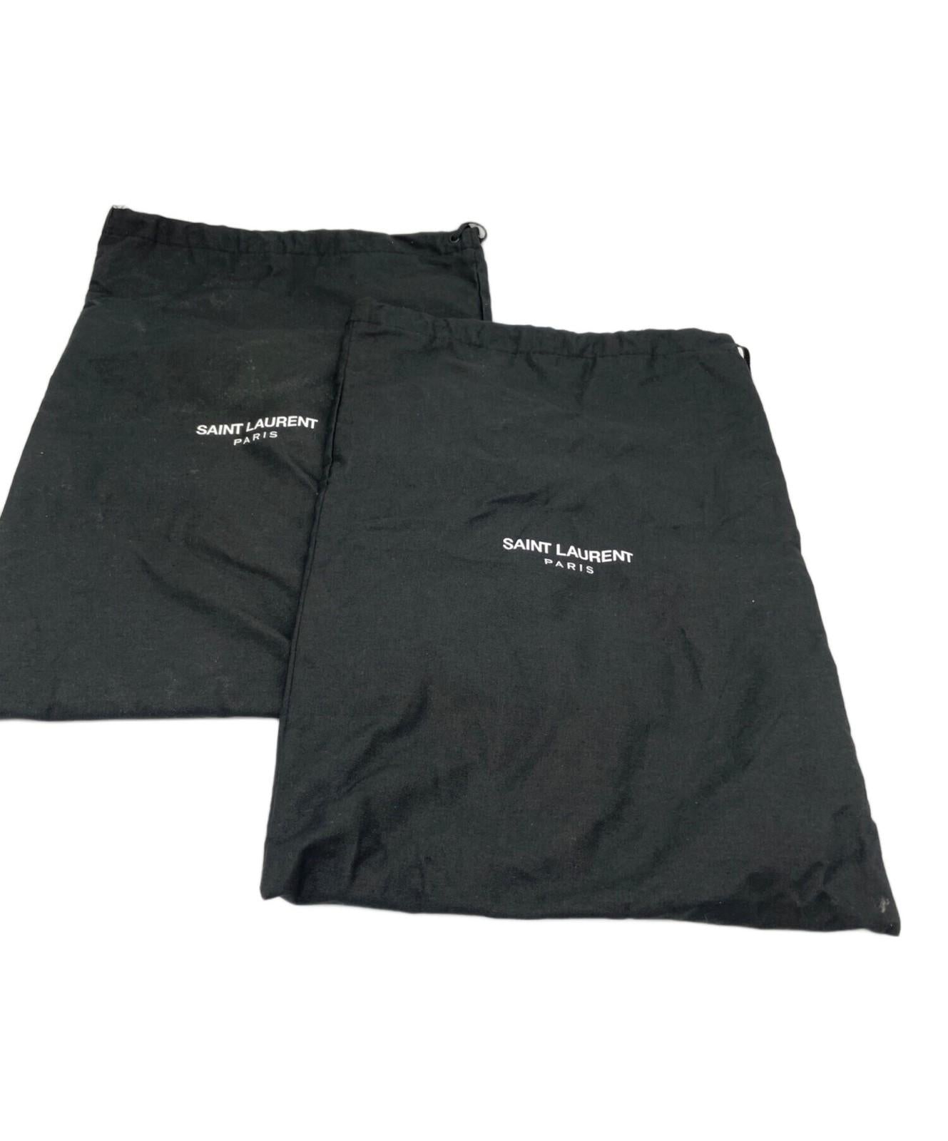 Saint Laurent Paris Short Boots Shoes EU 38.5 US 8.5 Suede Brown Authentic