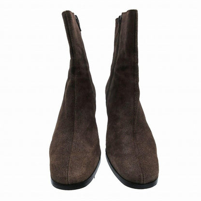 Saint Laurent Short Boots Shoes EU 35.5 US 5.5 Brown Authentic
