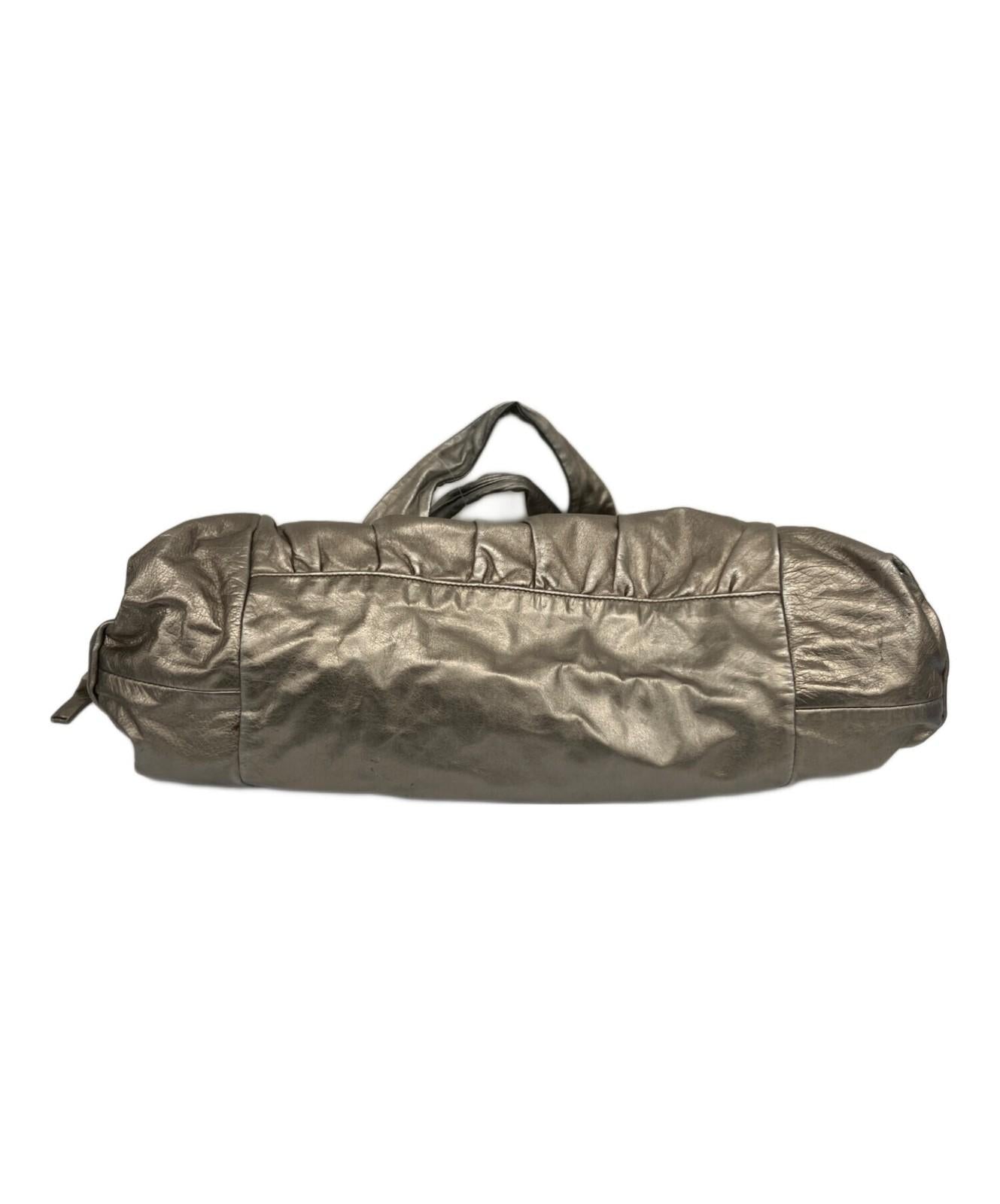 GUCCI Hand Bag Tote Purse Beige Authentic