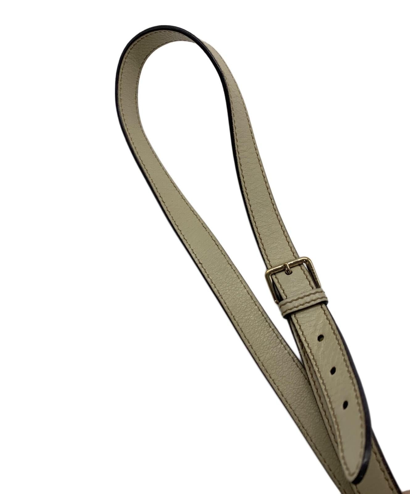 GUCCI Shoulder Bag Purse GG Canvas Authentic