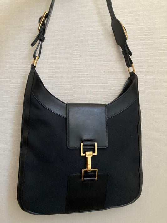 GUCCI One Shoulder Bag Purse Leather Authentic