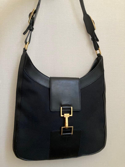 GUCCI One Shoulder Bag Purse Leather Authentic