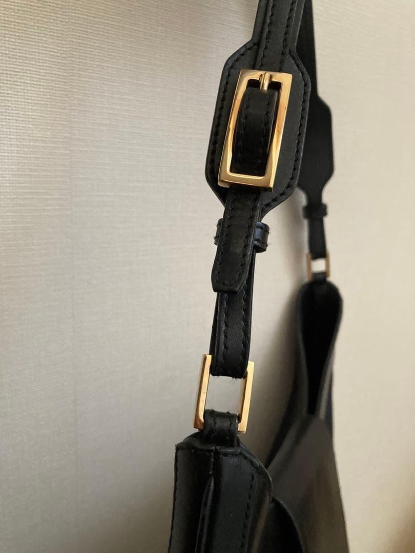 GUCCI One Shoulder Bag Purse Leather Authentic