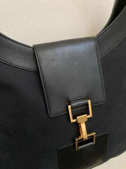 GUCCI One Shoulder Bag Purse Leather Authentic