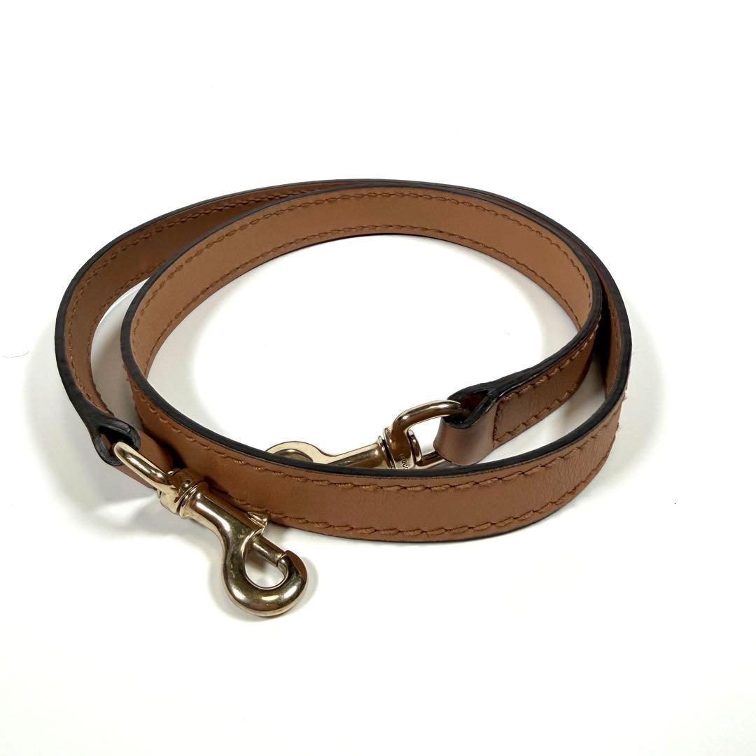 GUCCI Hand Shoulder Bag Tote Purse 2way Diamante Canvas Leather Beige Authentic