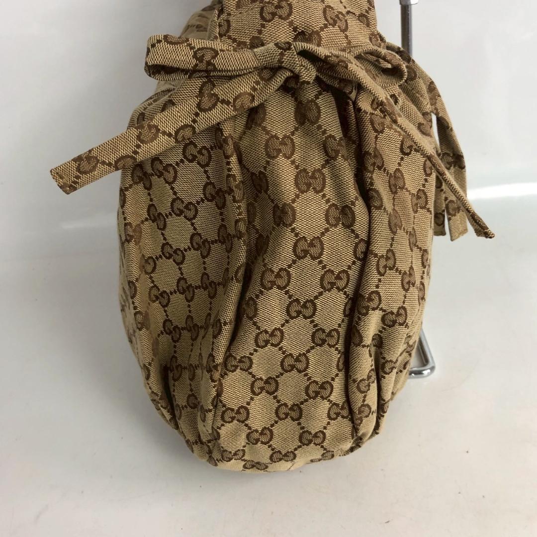 GUCCI Hand Bag Tote Purse Hysteria Crest Hobo GG Authentic