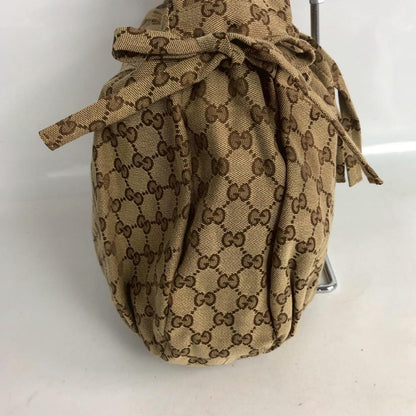 GUCCI Hand Bag Tote Purse Hysteria Crest Hobo GG Authentic