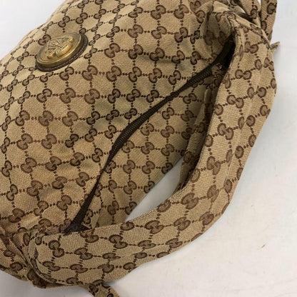 GUCCI Hand Bag Tote Purse Hysteria Crest Hobo GG Authentic