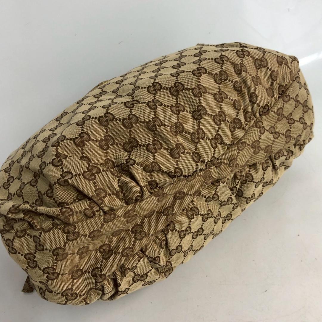 GUCCI Hand Bag Tote Purse Hysteria Crest Hobo GG Authentic