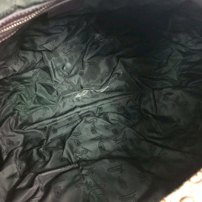 GUCCI Hand Bag Tote Purse Hysteria Crest Hobo GG Authentic