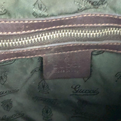 GUCCI Hand Bag Tote Purse Hysteria Crest Hobo GG Authentic